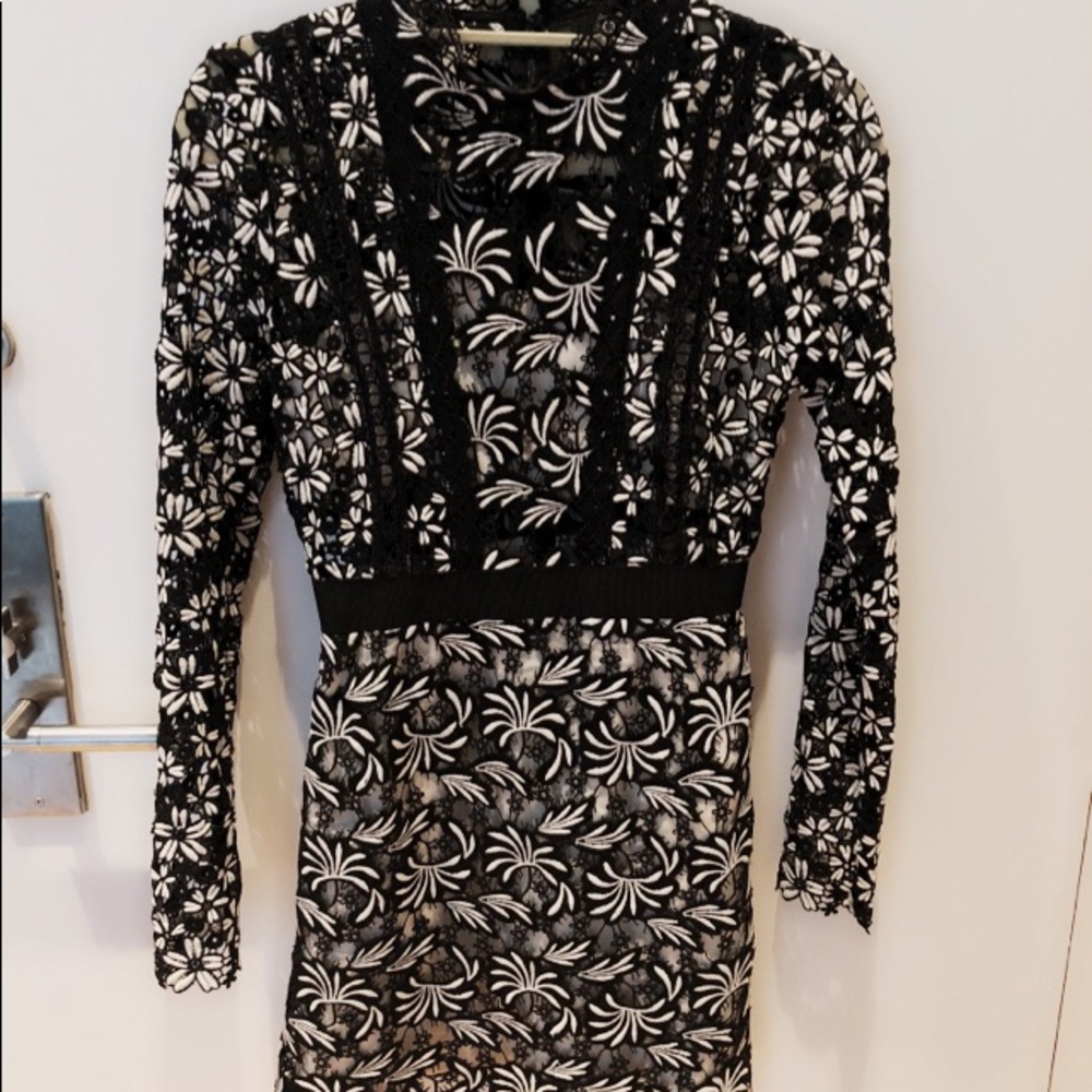 Sold โค๏ธHP๐New Self-Portrait Antoinette Dress - Picture 6 of 8